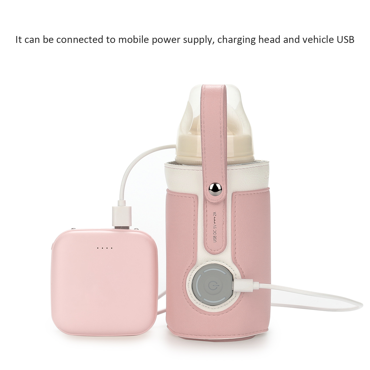Baby Food Warmer - Scaldabiberon portatile regolabile a 3 Temperature,