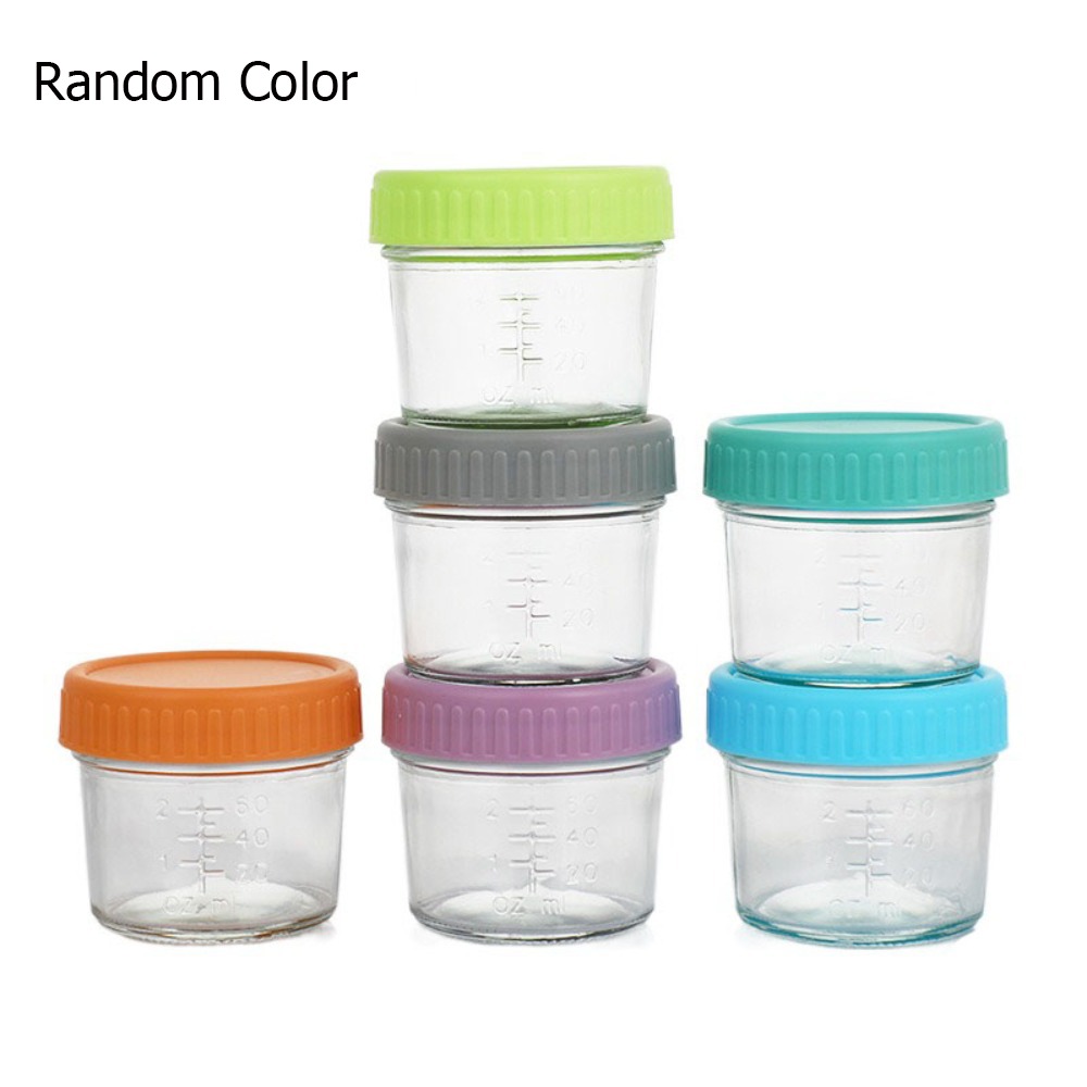 Baby Food Jar - 6 pezzi multiuso in vetro per
