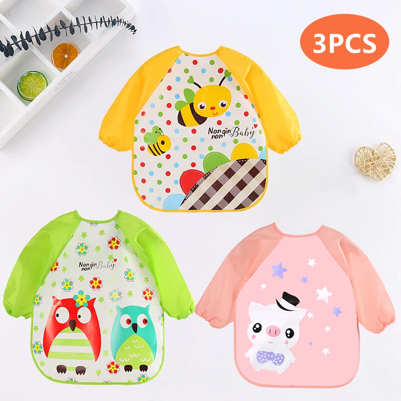 Baby Food Apron - Bavaglini per bambini Simpatico cartone animato