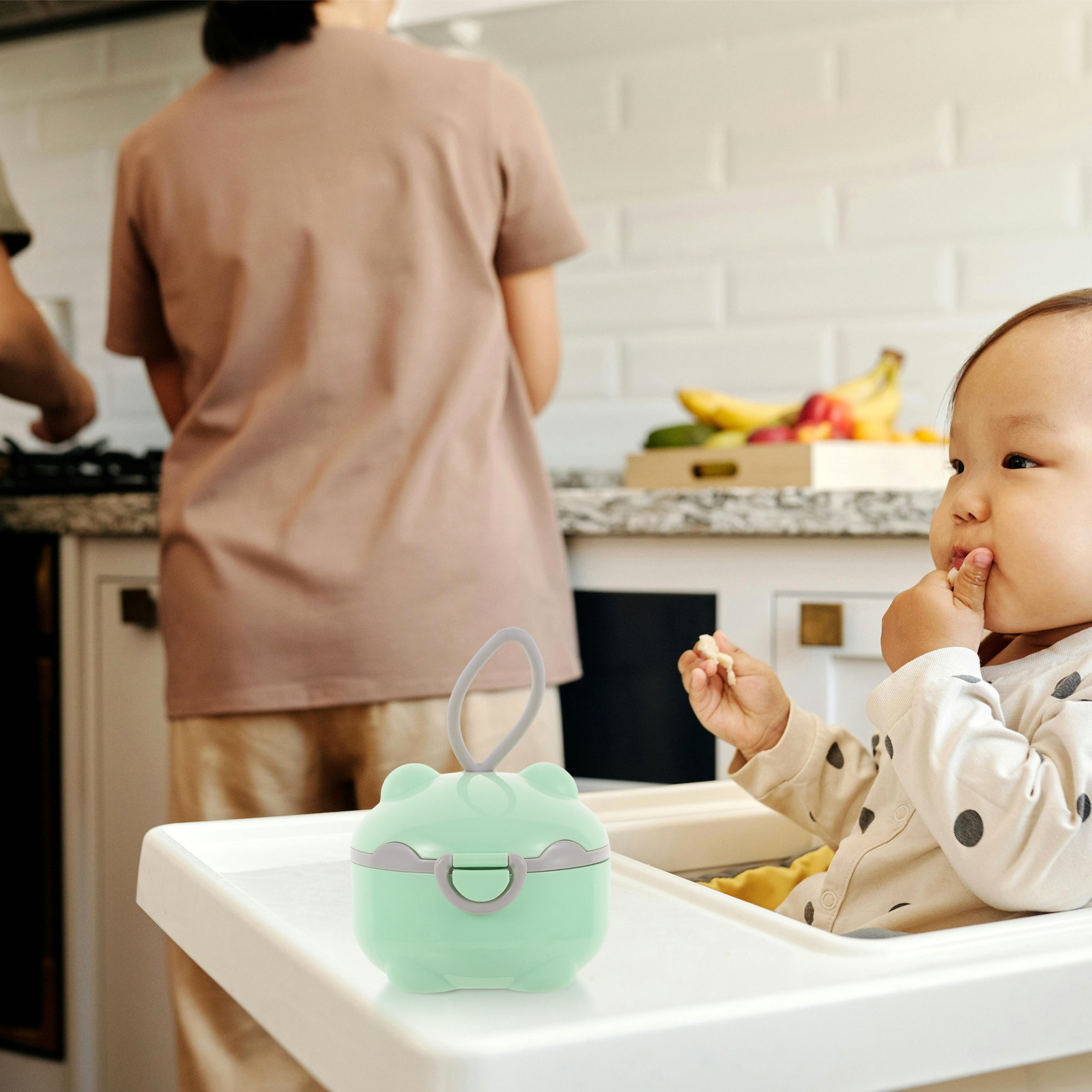 Baby Rice Food - Contenitore Sigillato Portatile Grande per Conservare