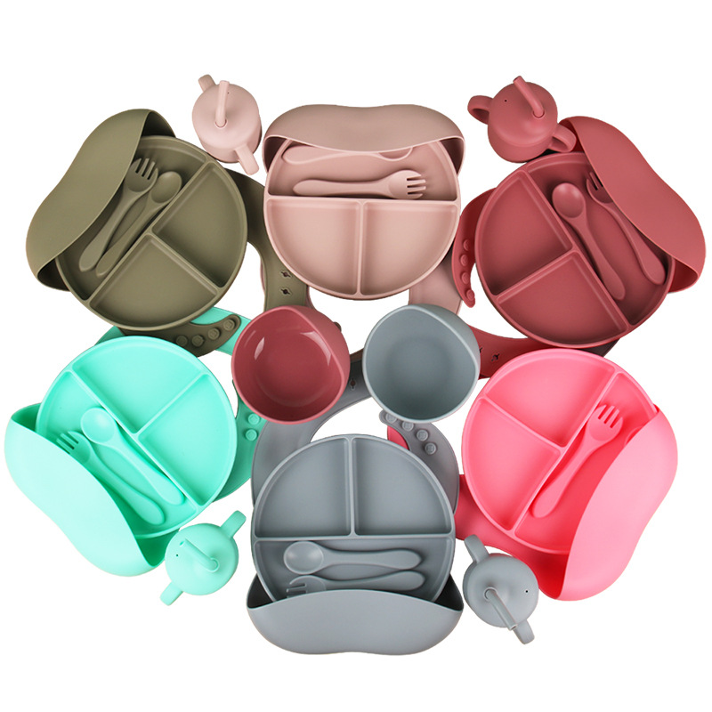 Baby Food Menu - Set di stoviglie per bambini Somenie,