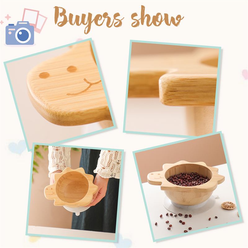Set di stoviglie in legno per  - Baby Food Menu recensione e prezzo