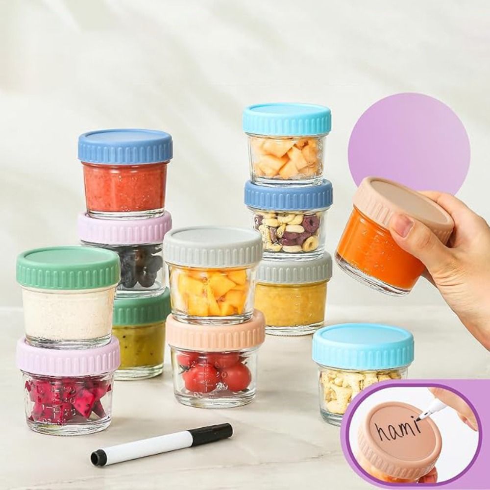 6 pezzi barattolo di vetro per - Baby Food Jar recensione e prezzo