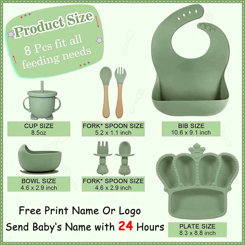Nome personalizzato piatto per - Baby Food Menu recensione e prezzo