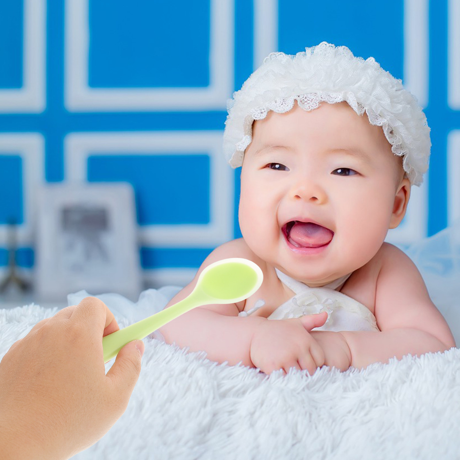 Piccolo Cucchiaio Trasparente  - Baby Rice Food recensione e prezzo
