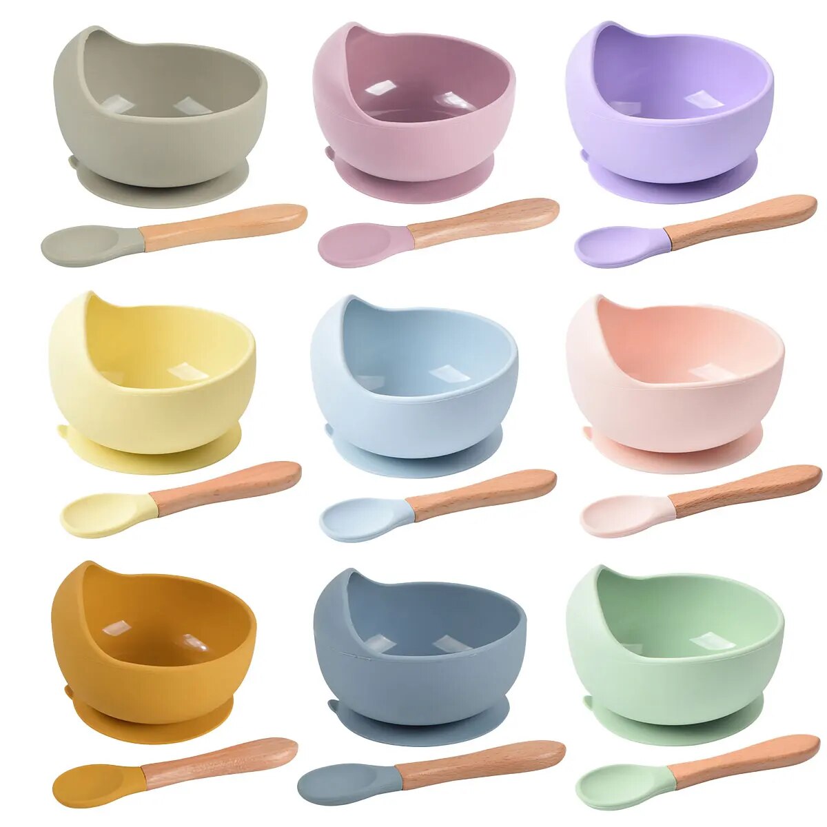 2 pezzi ciotola per l'alimenta - Baby Food Menu recensione e prezzo