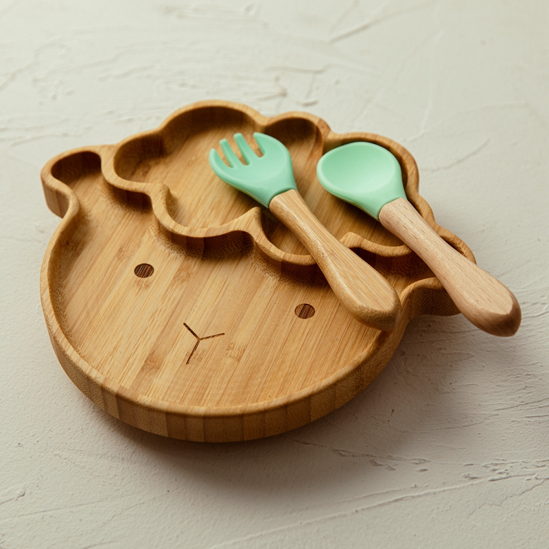 4 pezzi stoviglie per bambini  - Baby Food Menu recensione e prezzo