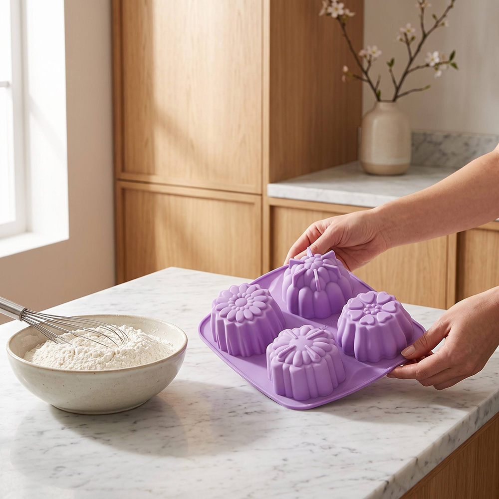 Stampo in silicone a 4 fori a  - Baby Food Healthy recensione e prezzo